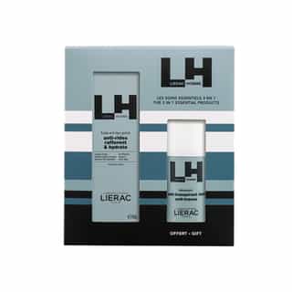 Lierac Homme Coffret Dia dos Pai Fluido Antienvelhecimento + Desodorizante GRÁTIS
