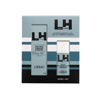 Lierac Homme Coffret Dia dos Pai Fluido Antienvelhecimento + Desodorizante GRÁTIS
